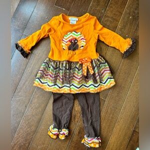 Bonnie Jean 3T turkey outfit